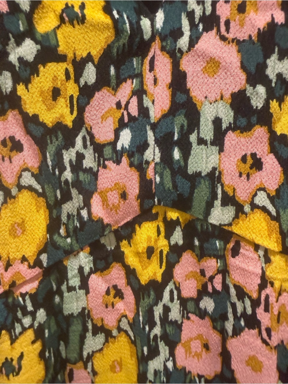 Boden 12 Floral Maxi Long Sleeve Tea Dress Boho Flowy Feminine Preppy V Neck - Picture 6 of 13